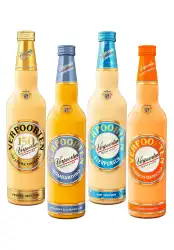 Artikelbild des Artikels “Genusspaket 4 Sorten 0,7 L: VERPOORTEN ORIGINAL 20 %vol, BOMBARDINO 17 %vol, EIERPUNSCH 11 %vol, PFIRSICH-MARACUJA 17 %vol “