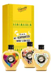 Artikelbild des Artikels “Geschenkset mit unseren 0,2 L Herzflaschen VERPOORTEN ORIGINAL Eierlikör 20 %vol in den Motiven LOVE, RAINBOW und WILDFLOWERS “