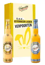 Artikelbild des Artikels “Geschenkset mit 0,7 L VERPOORTEN ORIGINAL Eierlikör 20 %vol & 0,7 L VERPOORTEN BOMBARDINO 17 %vol “