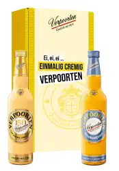 Artikelbild des Artikels “Geschenkset mit 0,7 L VERPOORTEN ORIGINAL Eierlikör 20 %vol & 0,7 L VERPOORTEN BOMBARDINO 17 %vol “