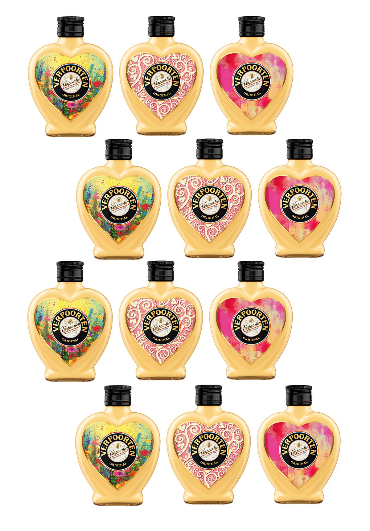  Artikelbild 1 des Artikels “12 x 0,2 L Herzflasche VERPOORTEN ORIGINAL Eierlikör 20 %vol “