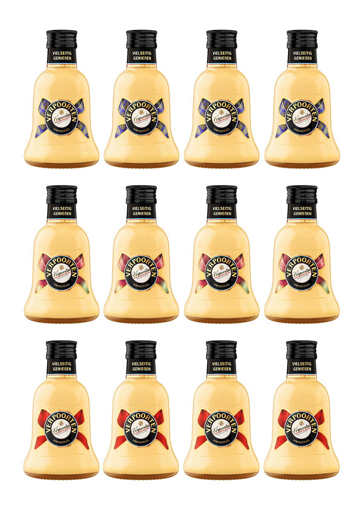  Artikelbild 1 des Artikels “12 x 0,2 L Glockenflasche VERPOORTEN ORIGINAL Eierlikör 20 %vol “