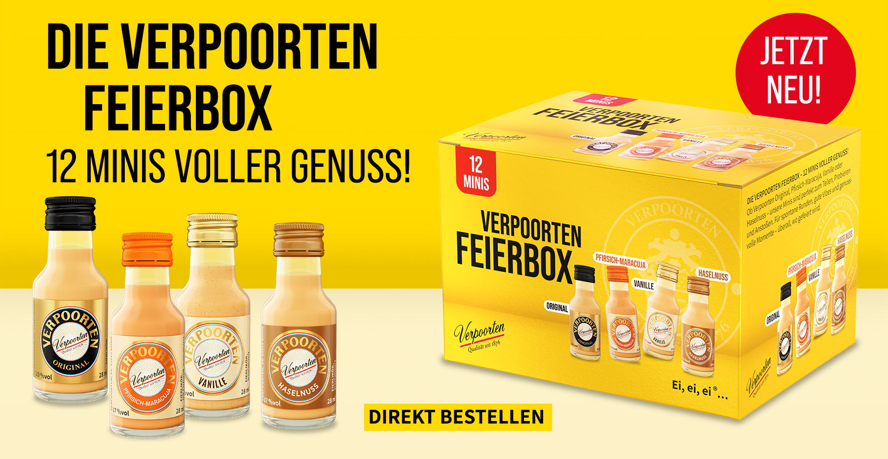 VERPOORTEN Feierbox - 12 Minis voller Genuss!